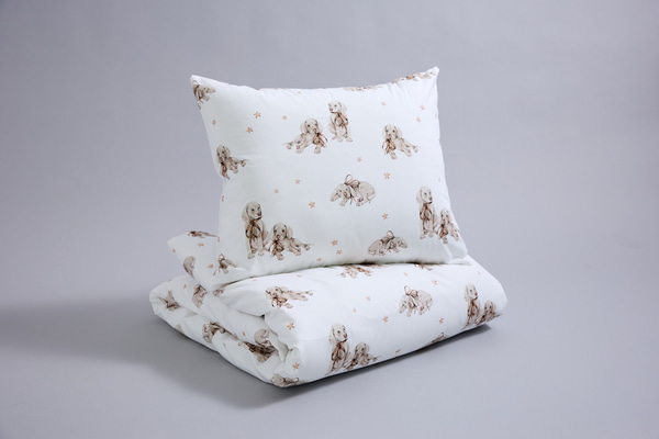 Juego de ropa de cama Dreamy Puppy 120x170