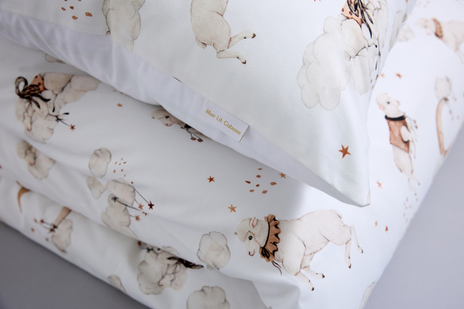 Juego de ropa de cama Oveja de Invierno 120x170