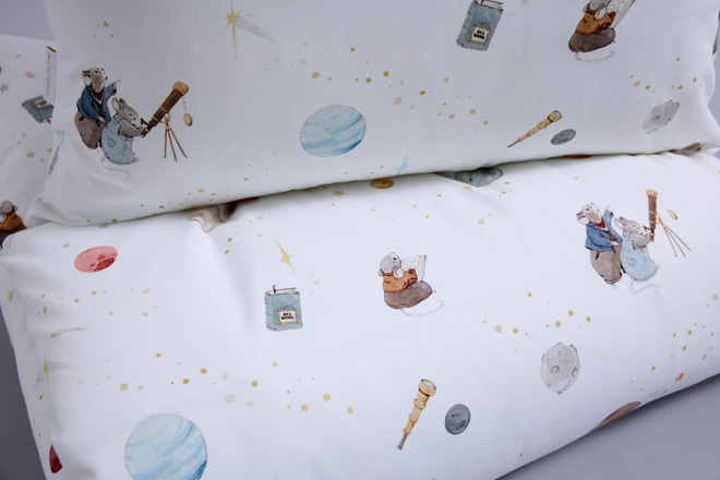 Housse de Couette Souris de l'espace 120x170