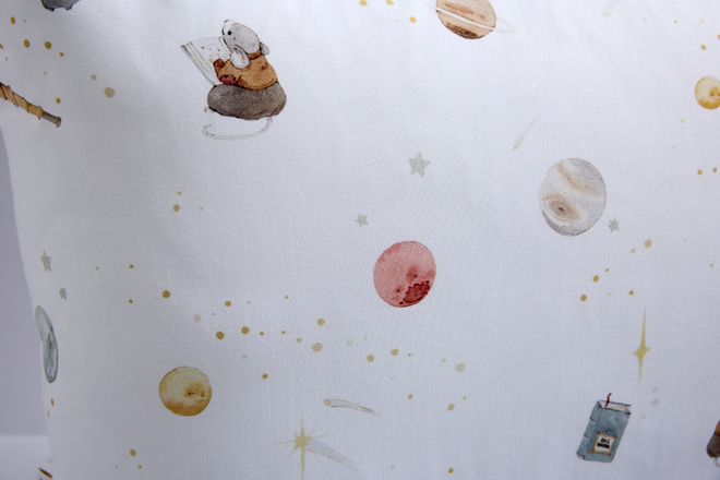 Housse de Couette Souris de l'espace 120x170