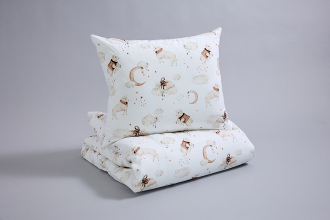 Juego de ropa de cama Oveja de Invierno 140x200