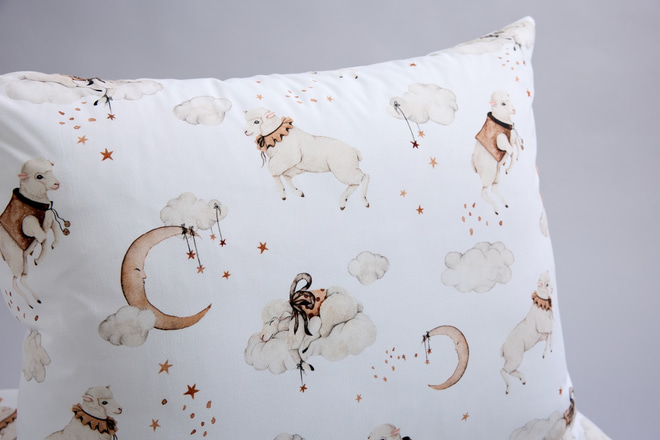 Juego de ropa de cama Oveja de Invierno 140x200