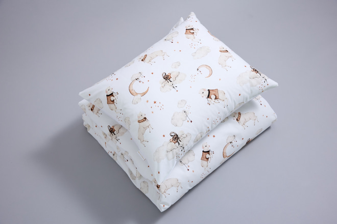 Juego de ropa de cama Oveja de Invierno 140x200