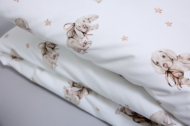 Juego de ropa de cama Dreamy Puppy140x200