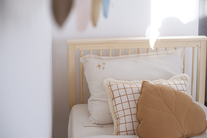 Coussin Rectangle - Vichy Caramel