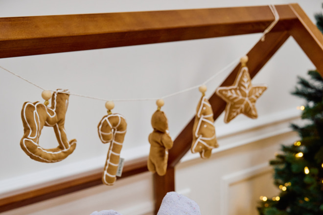 Weihnachtsgirlande – Karamell