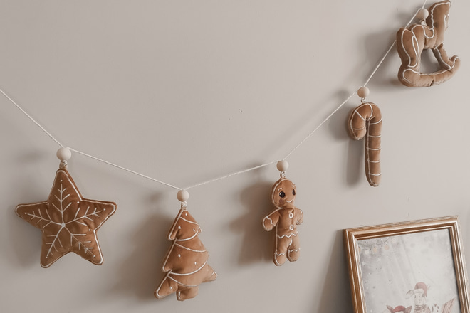 Christmas Garland – Caramel