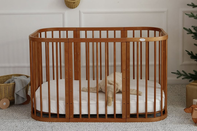 7 in 1 Rectangular Evolving Cradle - Vintage