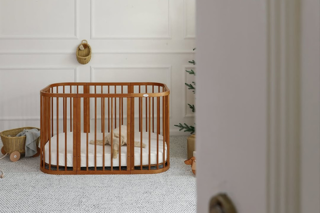 7 in 1 Rectangular Evolving Cradle - Vintage