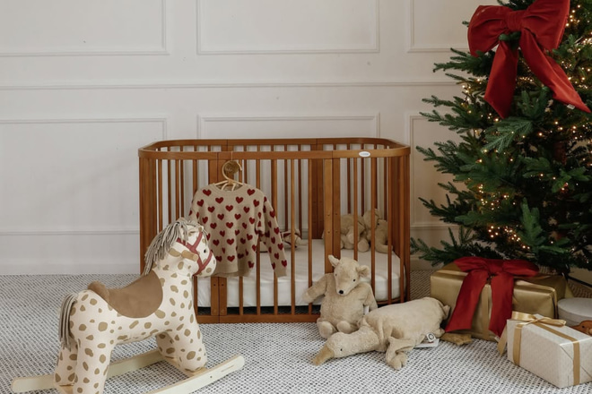 7 in 1 Rectangular Evolving Cradle - Vintage