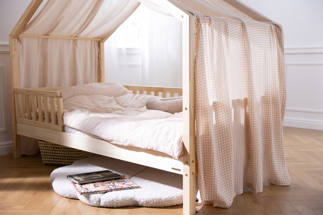 Bed Canopy - Off White - Model DK