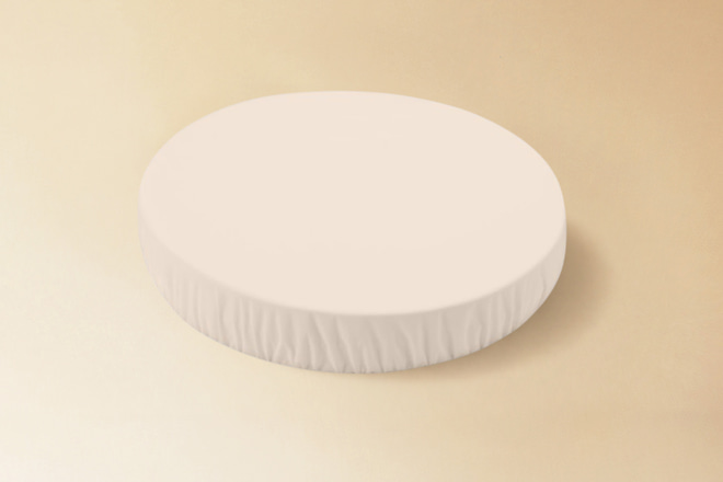 Petit Drap Housse Pour le Berceau Oval Évolutif - Crème