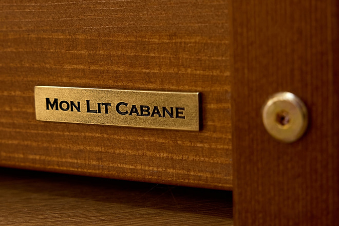 Lit Cabane DB Premium 20cm 90x190cm - Vintage 