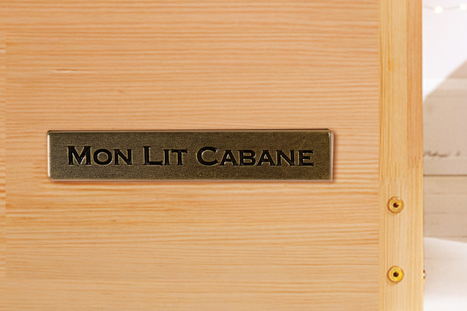 Lit Cabane D Premium 90x160cm