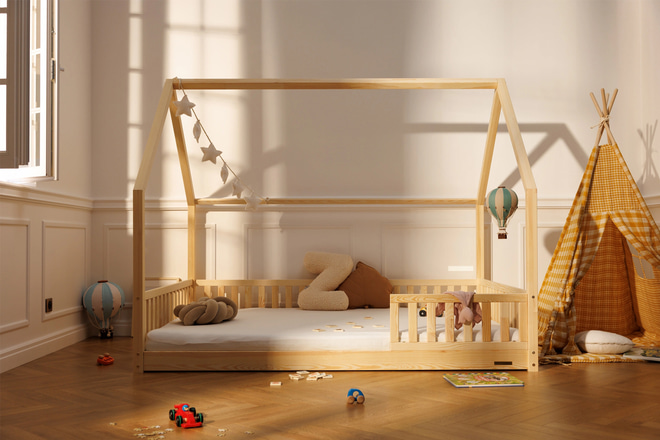 Cama Casinha L Premium 140x200cm