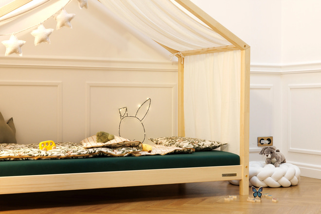 Postel Cabane D Premium 70x140cm