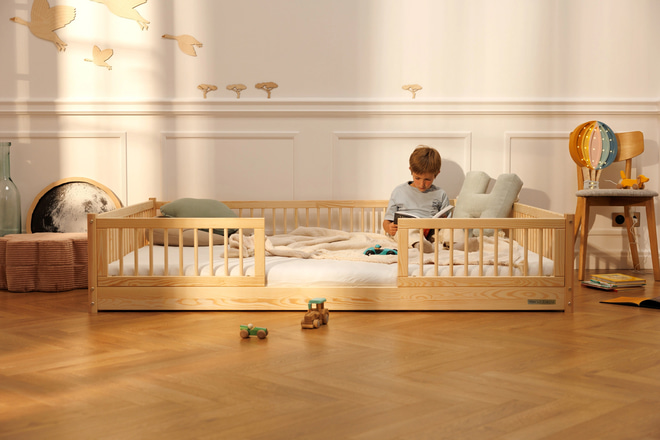 Kinderbett Brasilia Premium Bodentief 140x190cm