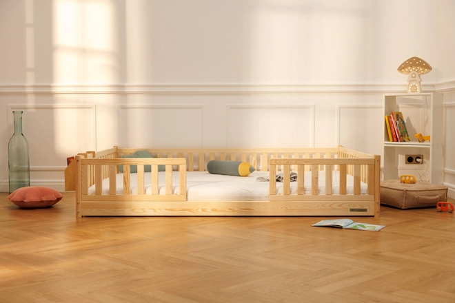 Kinderbett Dakar Premium Bodentief 140x190cm