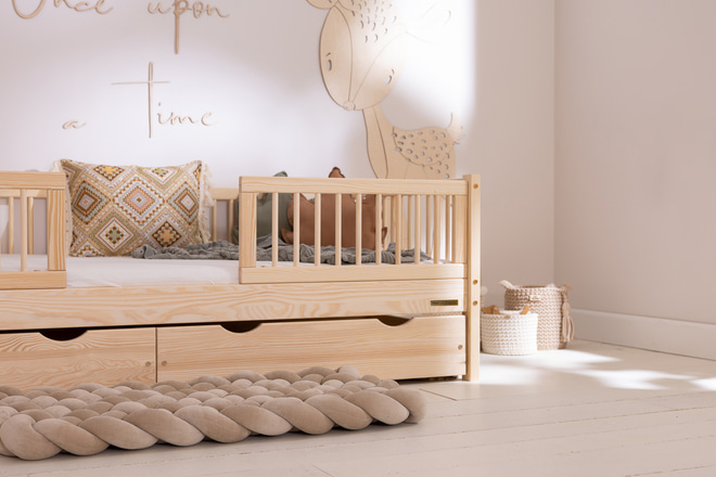 Brasilia Premium Bed with Drawer 90x160