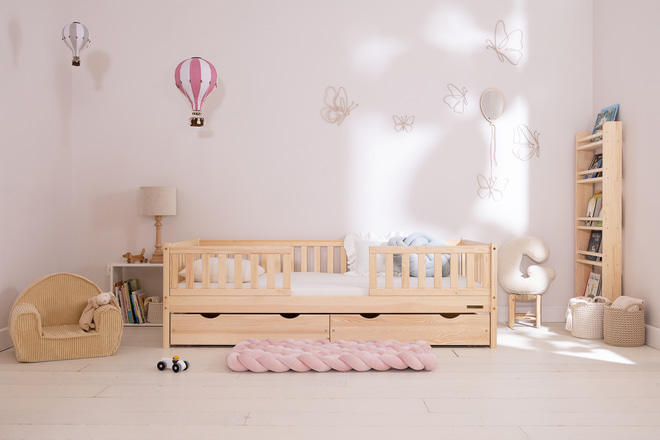 Letto Dakar Premium con Cassettone 80x160cm