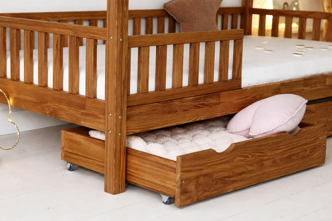 Cassetto Vintage Per Letto 90x190