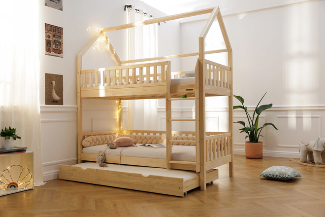 Bunk Bed L Premium 20cm 90x190cm