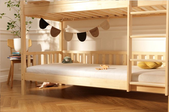 Letto a Castello L Premium20cm 90x190cm