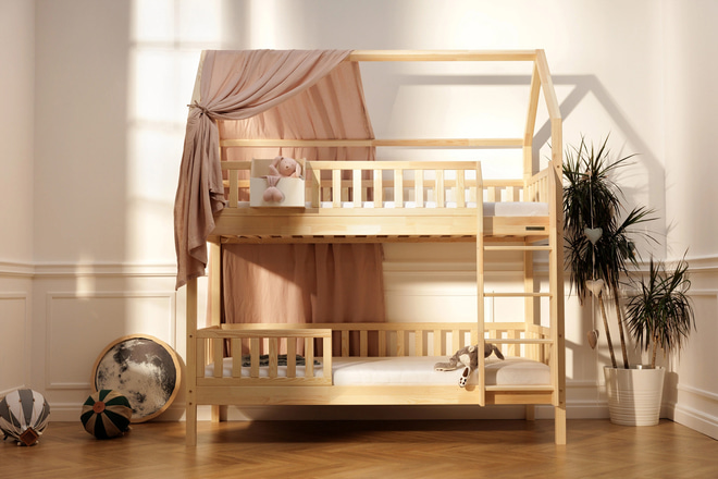 Bunk Bed L Premium 20cm 90x190cm