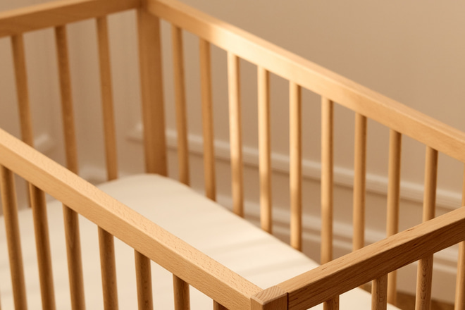 Babybett Charlie 40x80cm - Natur