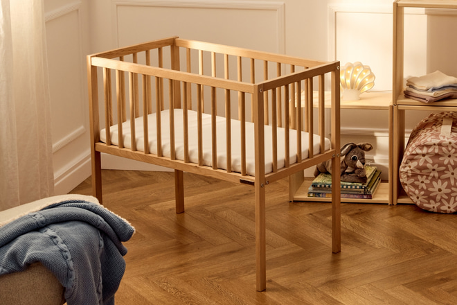 Charlie Baby Bed 40x80cm - Natural