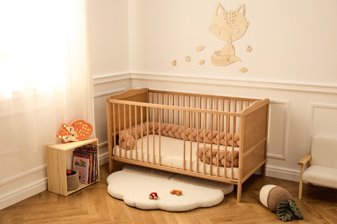 Babybett Nelly 70x140cm - Natur