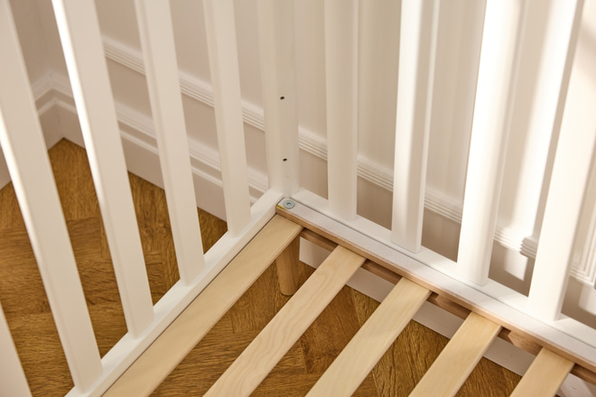 MiaBaby Bed 70x140cm - White