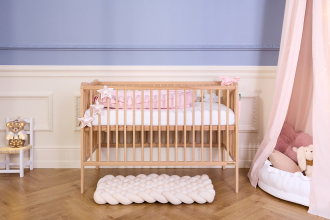 Georges Baby Bed 60x120cm - Natural