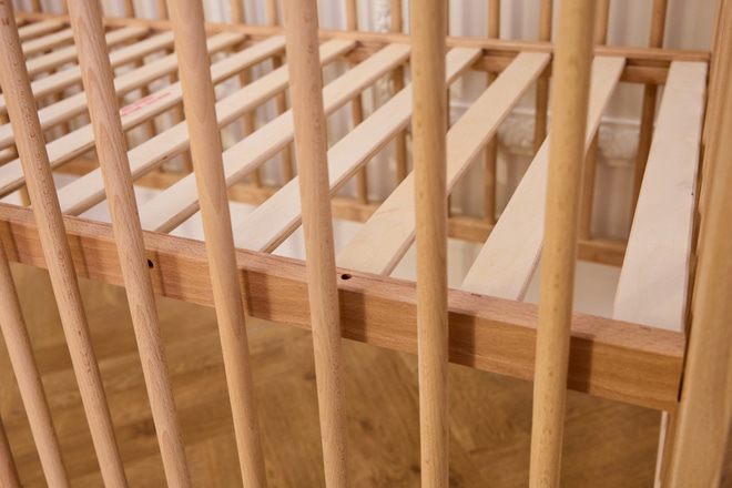 Georges Baby Bed 60x120cm - Natural