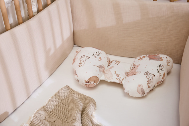 Forest Friends Butterfly Pillow