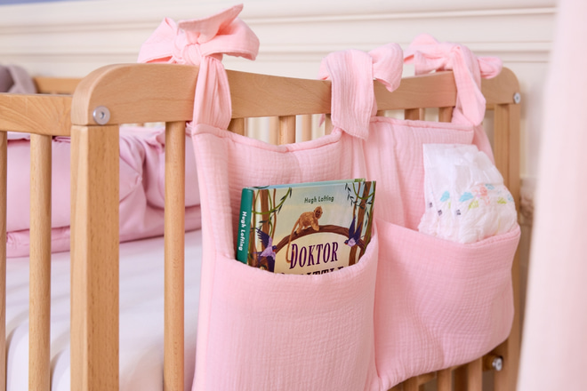 Pochette de Rangement Lit - Rose