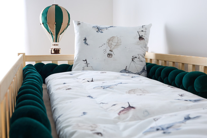 Juego de ropa de cama Ballena 120x170