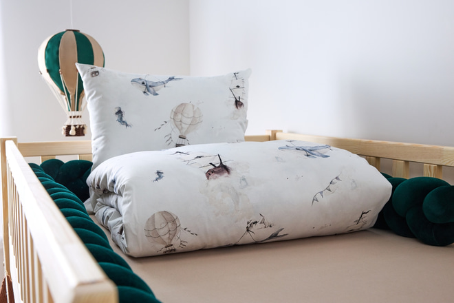 Juego de ropa de cama Ballena 120x170