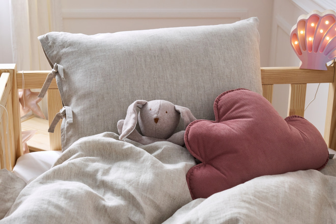 Natural Linen Duvet Set 140x200 