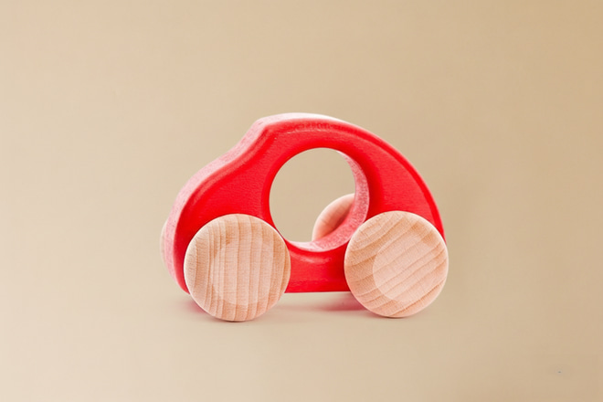 Jouet en bois - Voiture Beetle