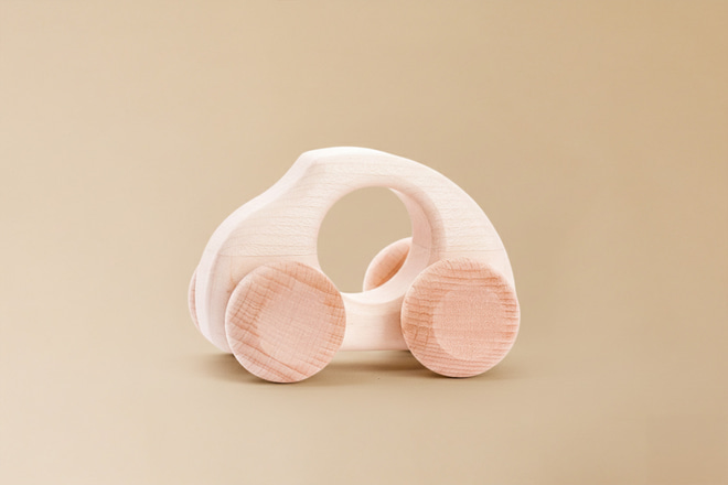 Jouet en bois - Voiture Beetle