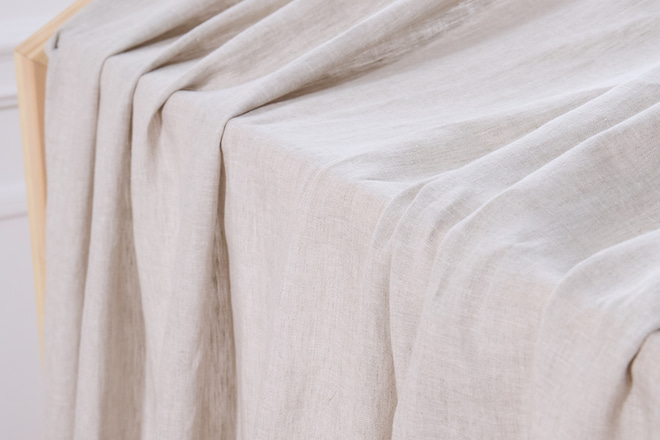 Toile de Lit Cabane - Lin Naturel - Modèle DK