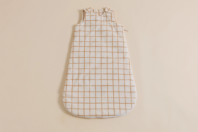 Babyschlafsack - Vichy Caramel