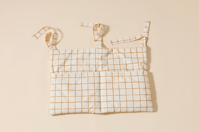 Organizador de Cama - Vichy Caramel