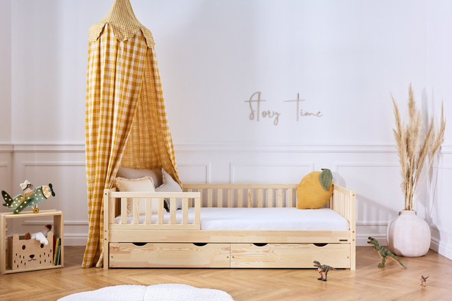 Letto Dakar Premium con Cassettone 90x180cm