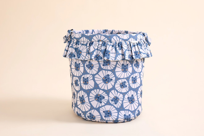 Panier de Rangement - Denim Lion