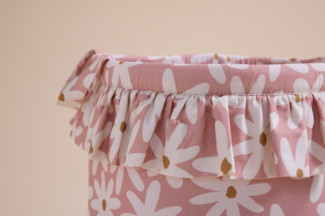 Panier de Rangement Marguerites