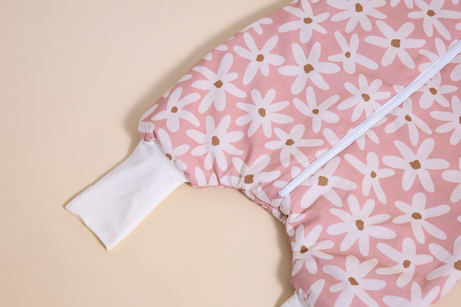 Schlafsack mit Füßchen - Marguerites