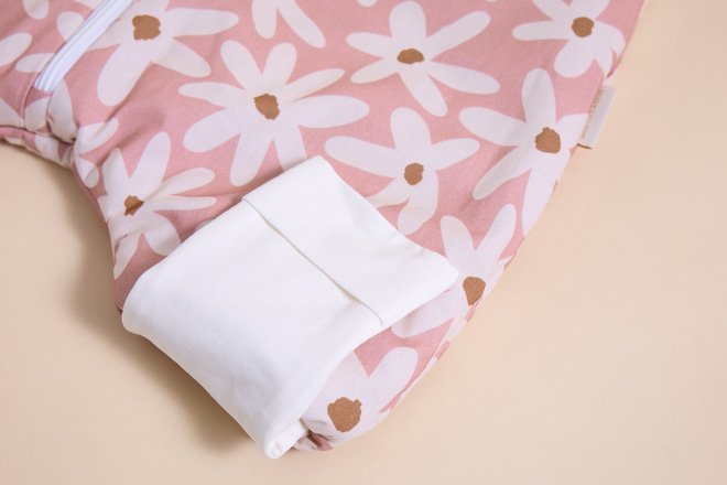 Schlafsack mit Füßchen - Marguerites