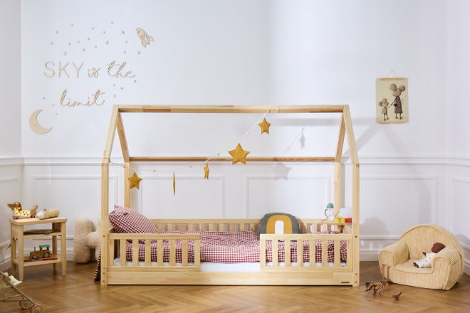 House Bed L Premium 90x180cm